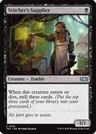 Stitcher's Supplier (TDC-196)