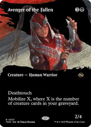 Avenger of the Fallen (Borderless) (TDM-337) (Foil)