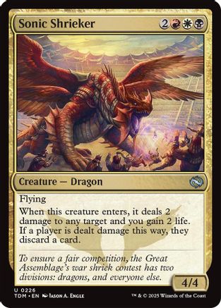 Sonic Shrieker (TDM-226) (Foil)
