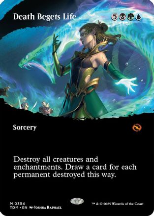 Death Begets Life (Borderless) (TDM-354) (Foil)