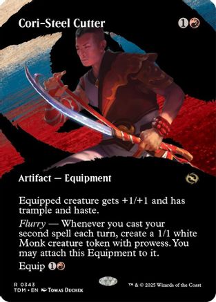 Cori-Steel Cutter (Borderless) (TDM-343) (Foil)