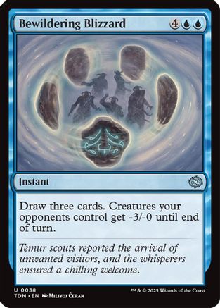 Bewildering Blizzard (TDM-038) (Foil)
