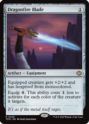 Dragonfire Blade (TDM-240) (Foil)