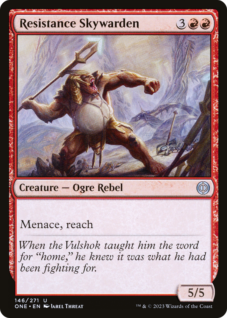 Resistance Skywarden (ONE-146) (Foil)