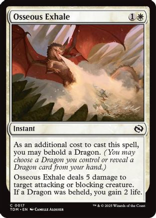 Osseous Exhale (TDM-017)