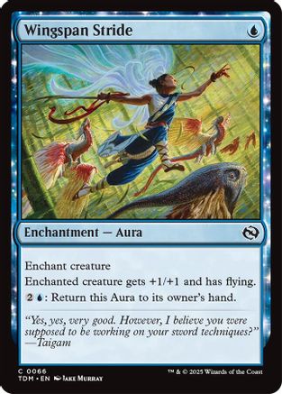 Wingspan Stride (TDM-066) (Foil)