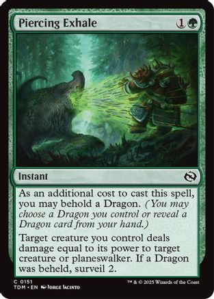Piercing Exhale (TDM-151) (Foil)