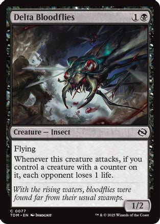 Delta Bloodflies (TDM-077) (Foil)
