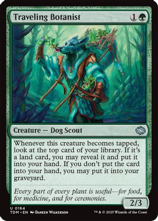 Traveling Botanist (TDM-164) (Foil)