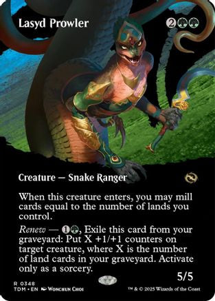 Lasyd Prowler (Borderless) (TDM-348) (Foil)