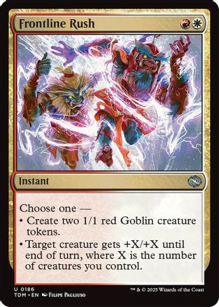Frontline Rush (TDM-186) (Foil)