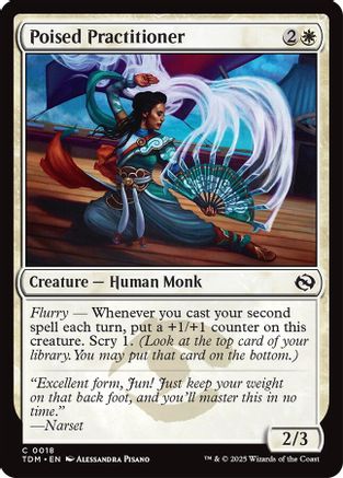 Poised Practitioner (TDM-018) (Foil)