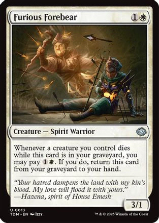 Furious Forebear (TDM-013) (Foil)