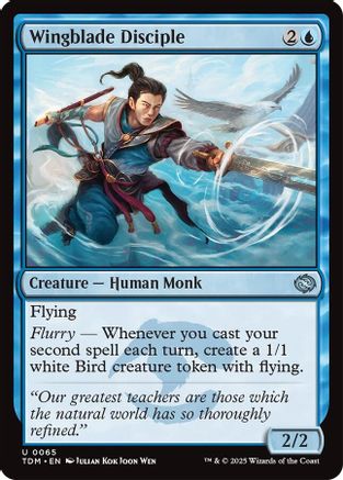 Wingblade Disciple (TDM-065) (Foil)