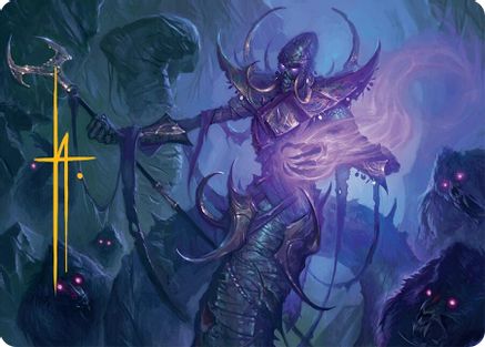 Sidisi, Regent of the Mire Art Card (14/54) (Gold-Stamped Signature) (AATDM-014)