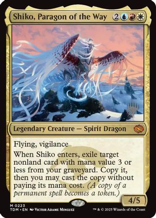 Shiko, Paragon of the Way (PPTDM-223) (Foil)