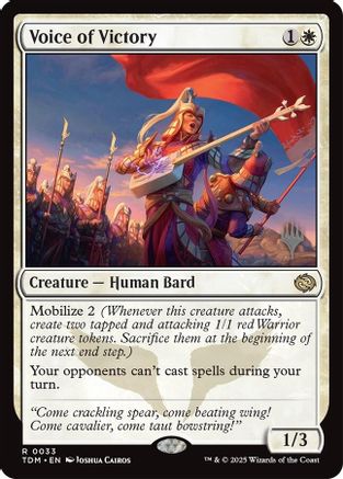 Voice of Victory (PPTDM-033) (Foil)