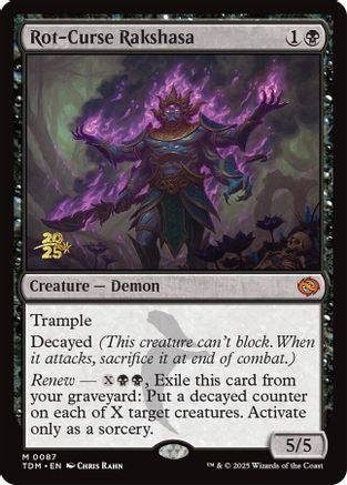 Rot-Curse Rakshasa (PRE-087) (Foil)