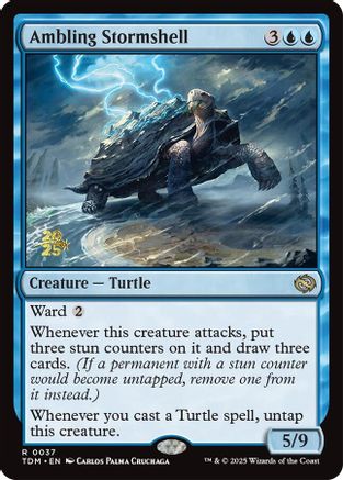 Ambling Stormshell (PRE-037) (Foil)