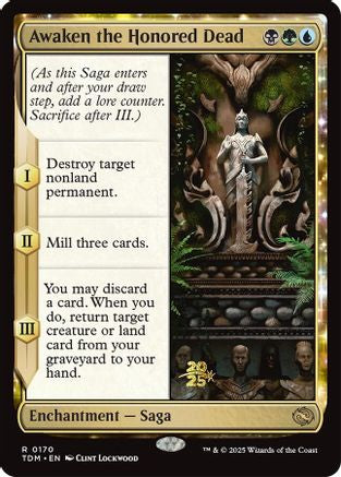 Awaken the Honored Dead (PRE-170) (Foil)