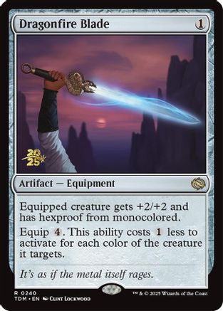 Dragonfire Blade (PRE-240) (Foil)