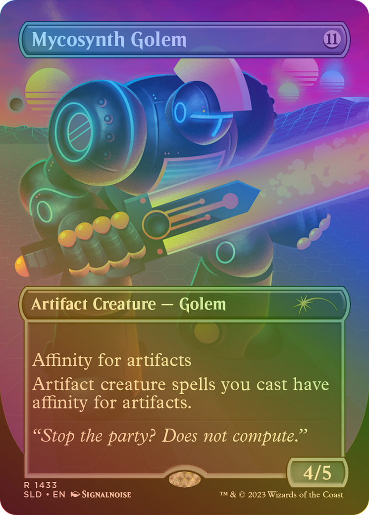 Mycosynth Golem (SLD-1433★) (Borderless) (Foil)