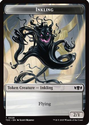 Inkling // Insect (0023) Double-Sided Token (TDC-28 // 23)