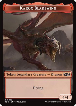Karox Bladewing // Copy Double-Sided Token (TDC-19 // 1)