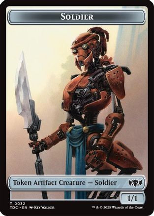Soldier (0032) // Copy Double-Sided Token (TDC-32 // 1)