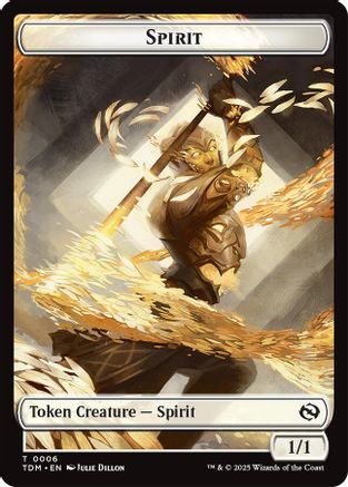 Spirit (0006) // Spirit (0007) Double-Sided Token (TDM-6 // 7)