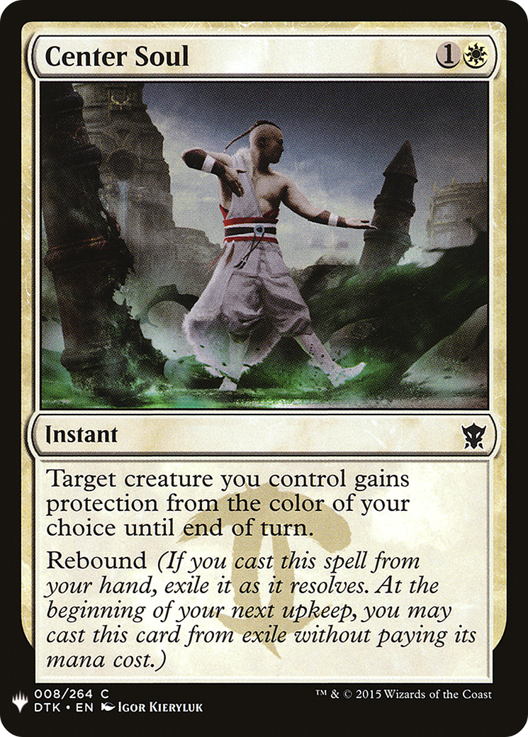Center Soul (LIST-DTK-8)