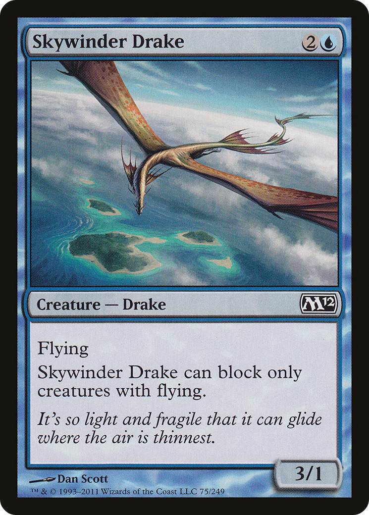 Skywinder Drake (M12-075) (Foil)