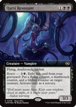 Qarsi Revenant (Extended Art) (TDM-426) (Foil)
