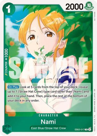 Nami (EB02-017) (Foil)