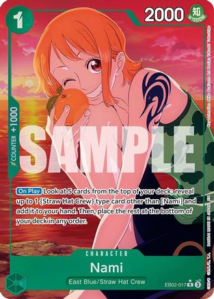 Nami (Alternate Art) (EB02-017) (Foil)