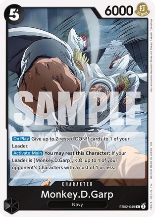 Monkey.D.Garp (EB02-049) (Foil)