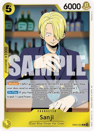 Sanji (EB02-054) (Foil)