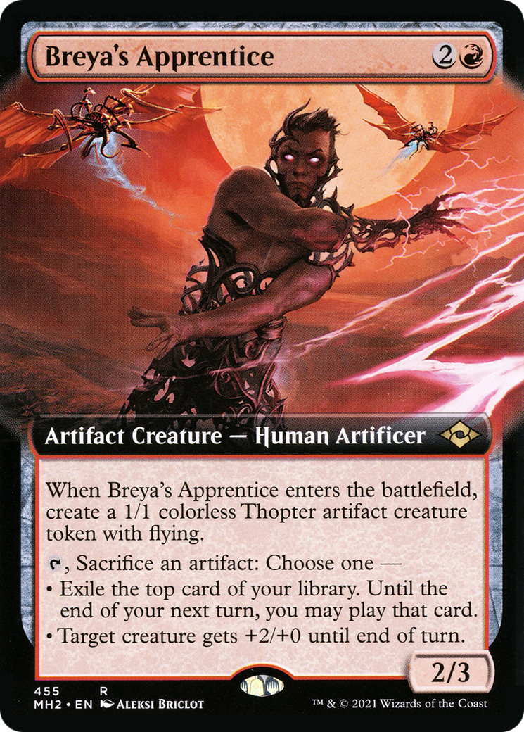 Breya's Apprentice (MH2-455) (Extended Art) (Foil)