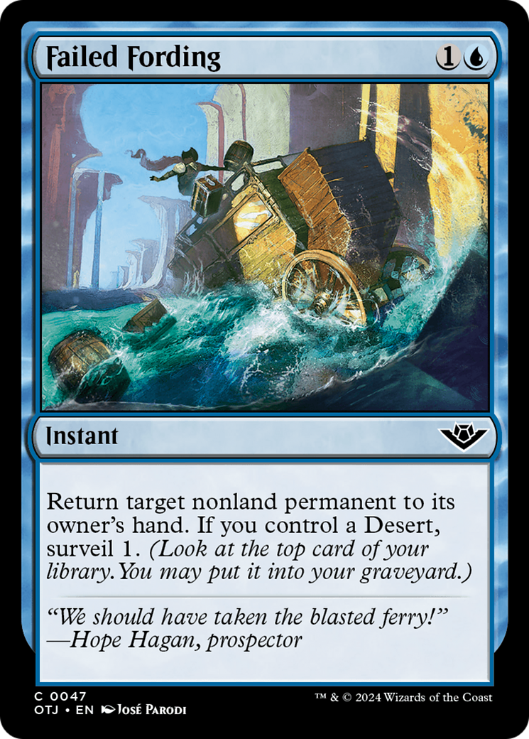 Failed Fording (OTJ-047) (Foil)