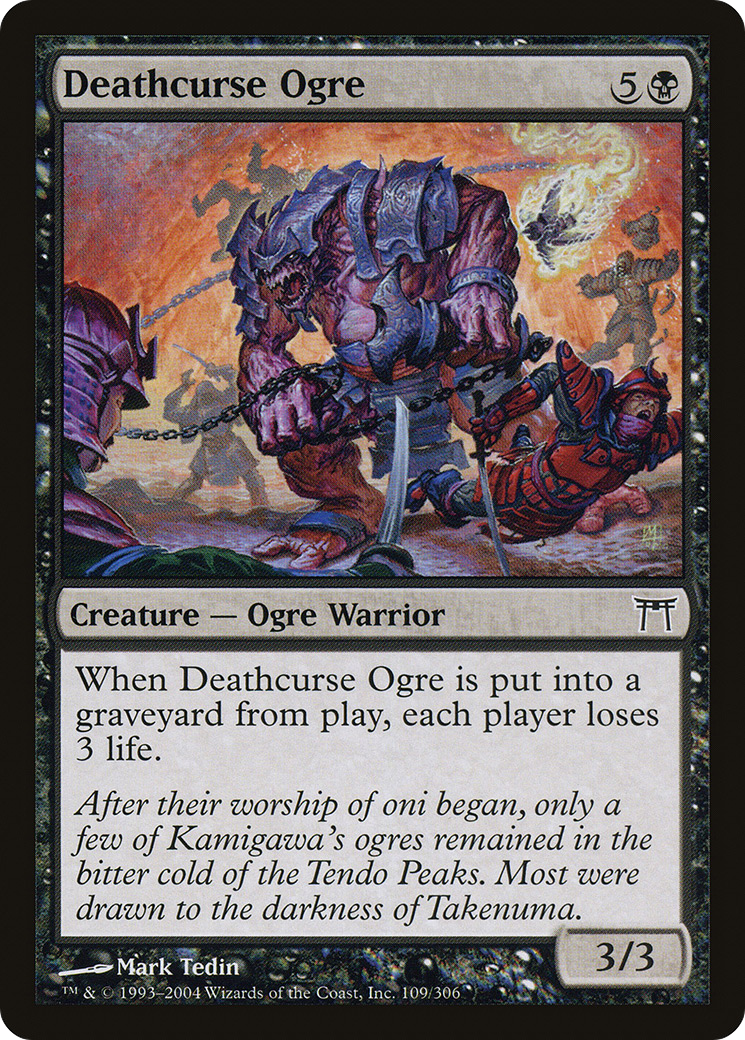 Deathcurse Ogre (CHK-109) (Foil)