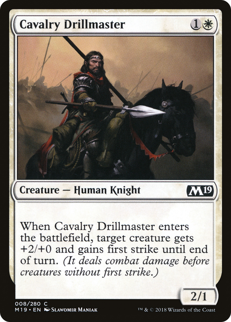 Cavalry Drillmaster (M19-008) (Foil)