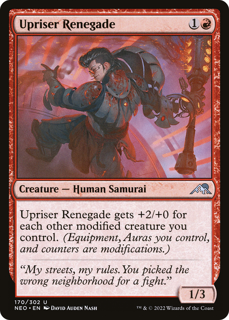 Upriser Renegade (NEO-170) (Foil)