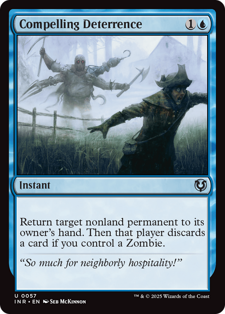 Compelling Deterrence (INR-057) (Foil)