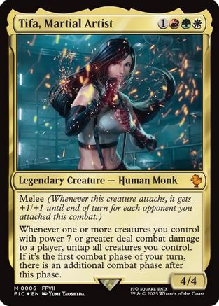 Tifa, Martial Artist (FIC-006) (Foil)