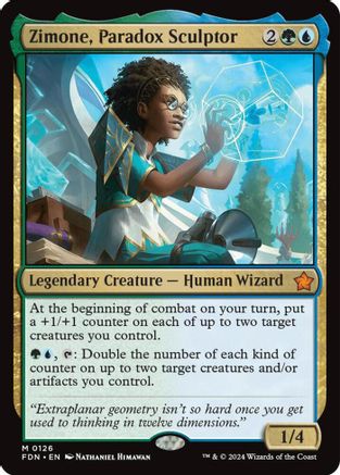 Zimone, Paradox Sculptor (PPTDM-126) (Foil)