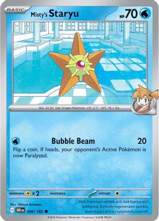 Misty's Staryu (DRI-046) (Reverse Holofoil)