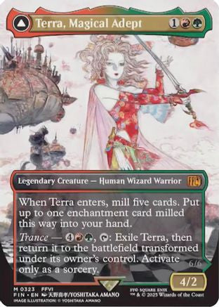 Terra, Magical Adept // Esper Terra (FIN-323) (Borderless)