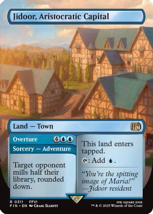 Jidoor, Aristocratic Capital // Overture (FIN-311) (Borderless) (Foil)