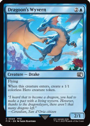 Dragoon's Wyvern (FIN-049) (Foil)