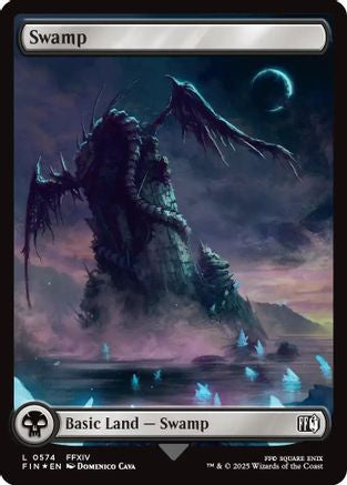 Swamp (FIN-574) (Full Art) (Surge Foil)